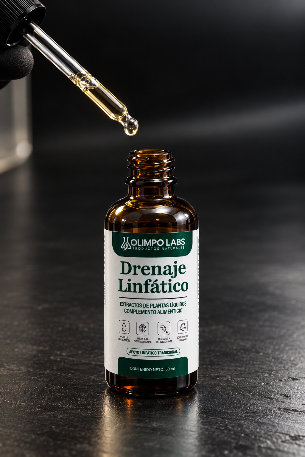 💧 Gotas de Drenaje Linfático 🌿 ¡Con Registro Sanitario ORIGINAL!