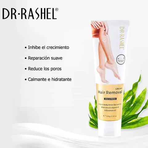 CREMA DEPILATORIA DR RASHELL SIN DOLOR ❤️😊