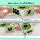 Reproductor de Vinyl con Luces de Aurora + Esfera de regalo 🎁