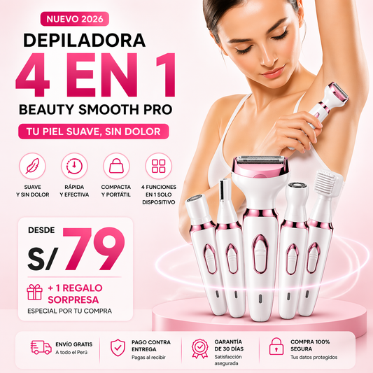 DEPILADORA 4 EN 1 PRO + ENVIO GRATIS