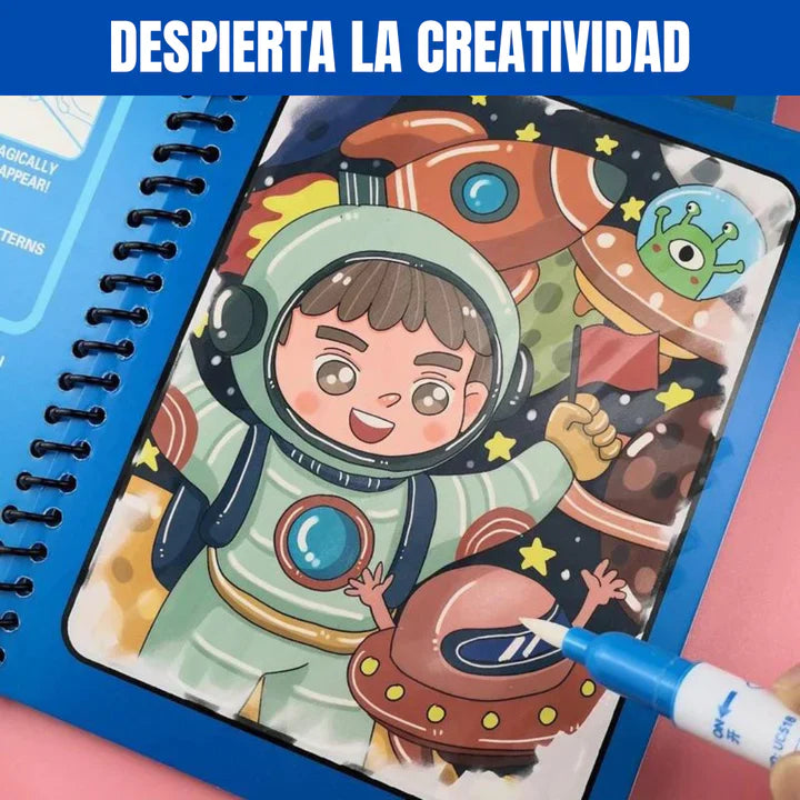 PACK DE 4 LIBROS MÁGICOS AGUA 🌟MAGIC BOOK PRO