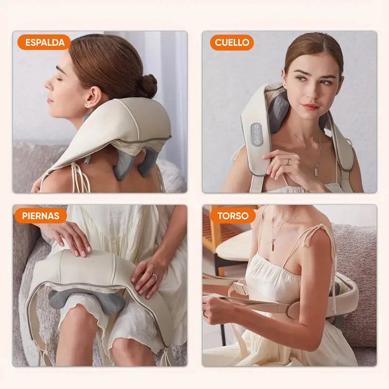 Masajeador Premium  Cervical, Espalda y Cuerpo.