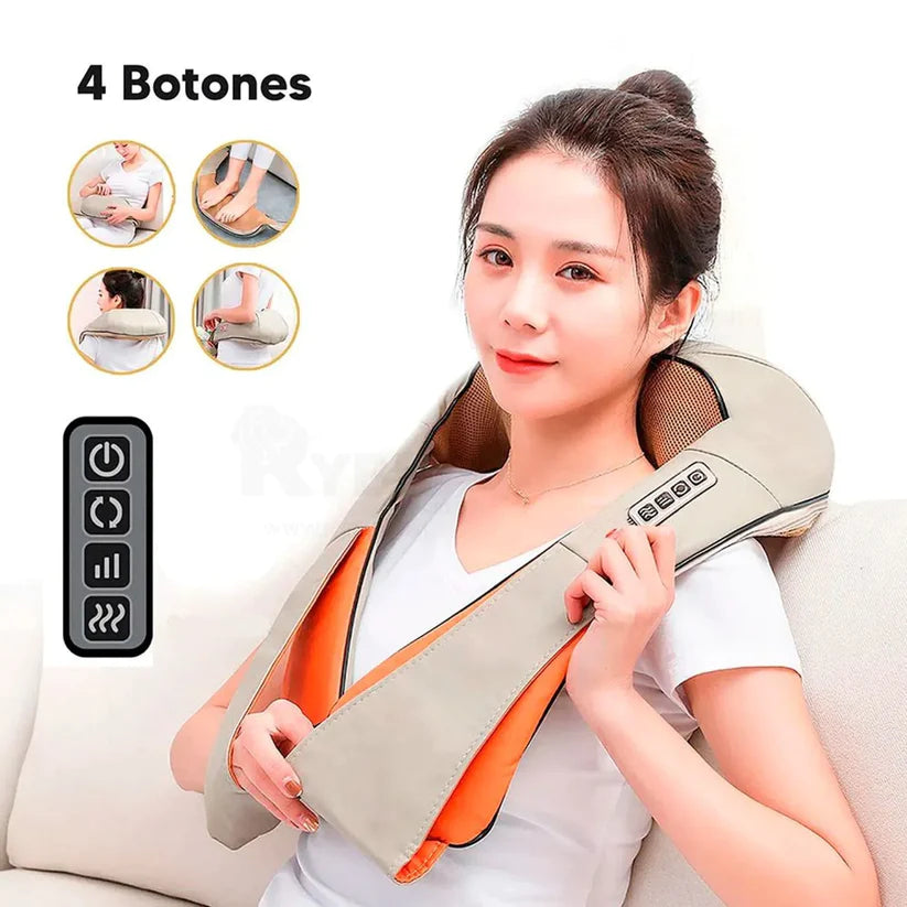 Masajeador de Cuello Multifuncional + ENVIO GRATIS